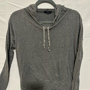 Aritzia - Talula Gray Hooded light Sweatshirt Size xs